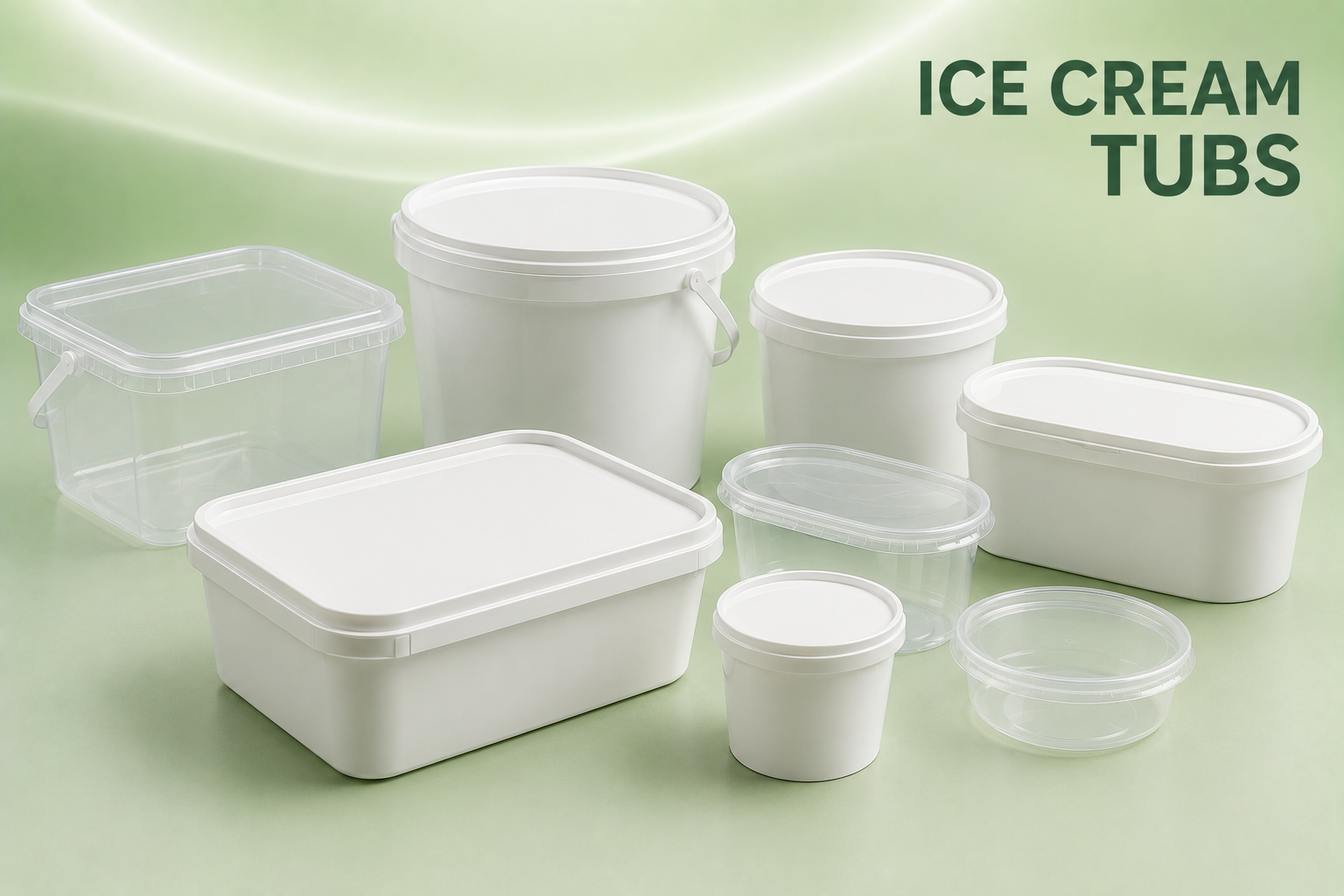 Ice Cream Tubs
