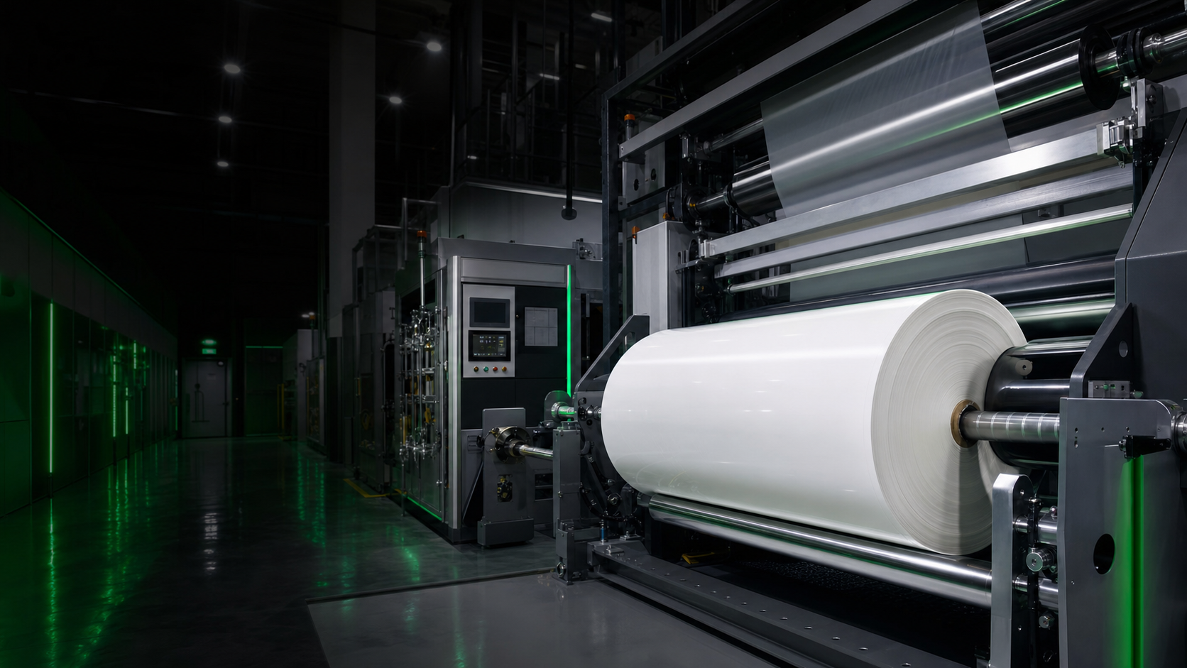 Premium plastic film extrusion machinery at Plasto Plastics Malaysia