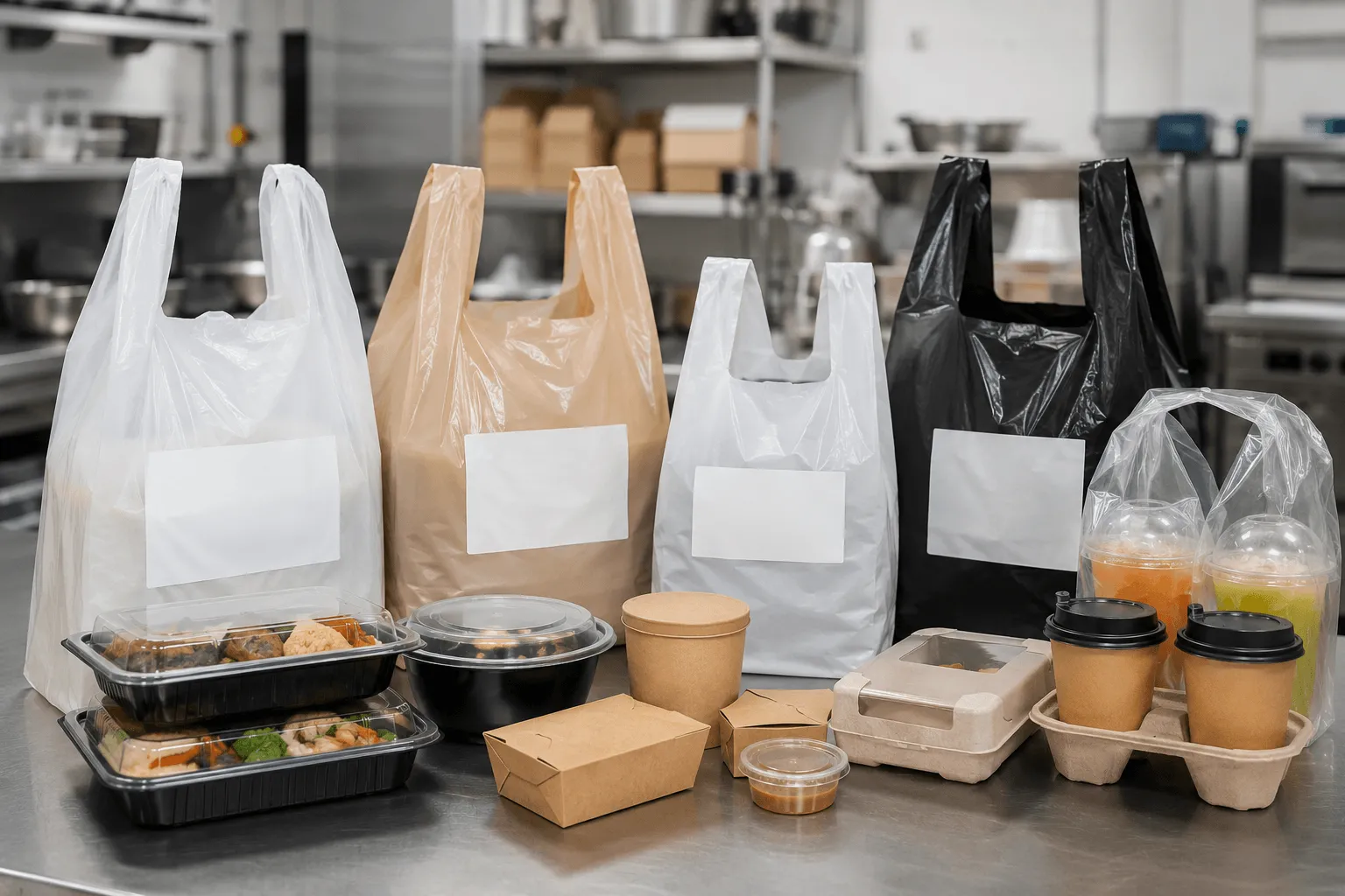 Custom Plastic Bags for F&B Delivery and Cloud Kitchens in Malaysia